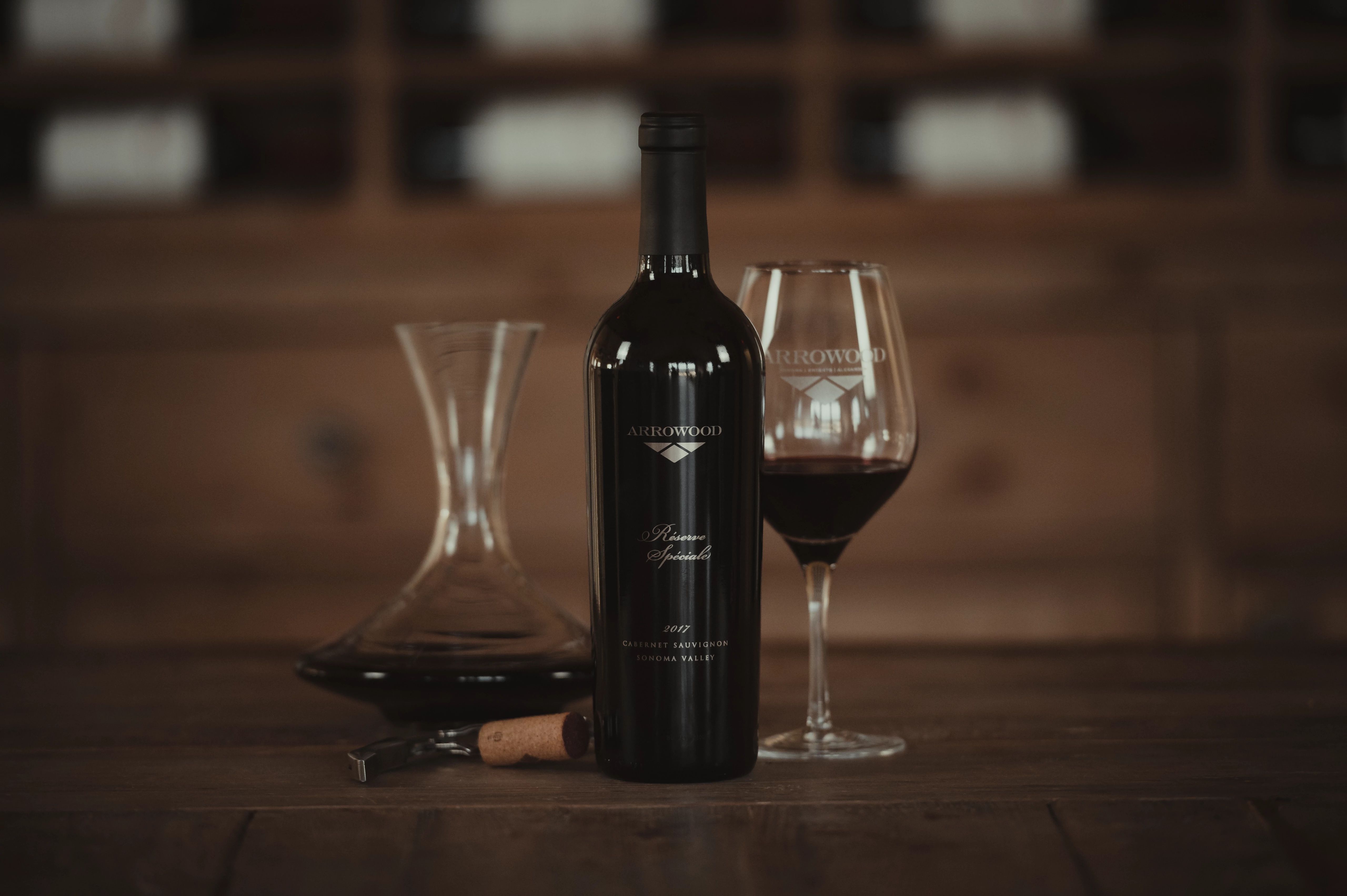 Bottle of Arrowood Reserve Speciale Cabernet Sauvignon