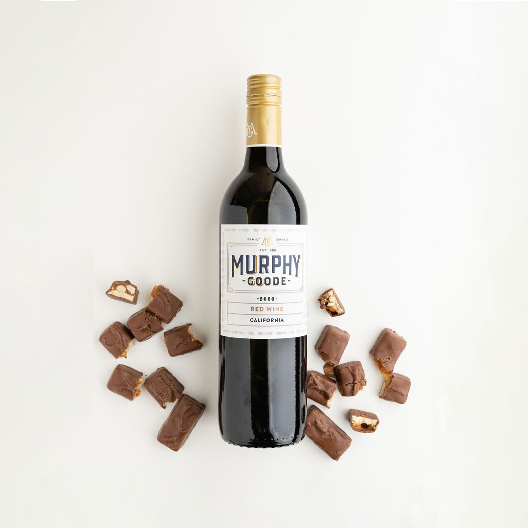 Murphy-Goode red wine with chocolate